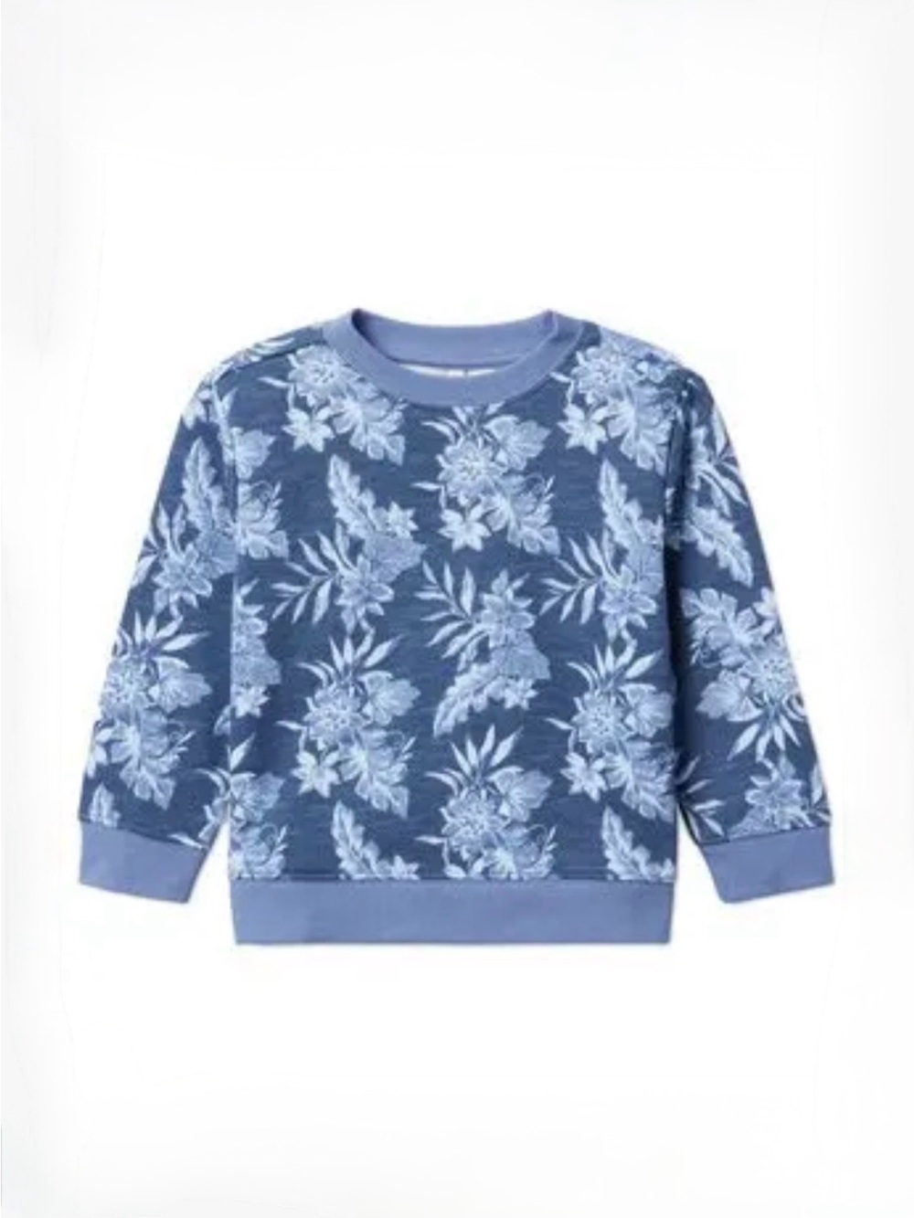 Janie and Jack Tropical Print Sweatshirt Size: 3T| Tropical, Vacation